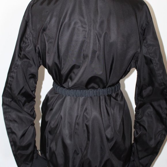 NWT Moncler Ruched Aldebaran Giubbotto Jacket Raincoat Bomber Coat TG 1 US S M - Picture 7 of 14